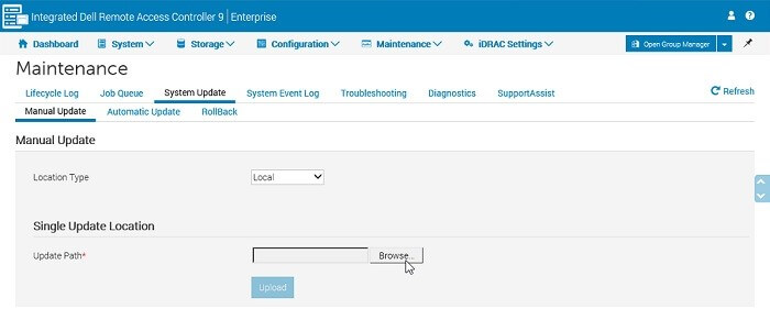 iDRAC9 - Dell System Fails to Power On