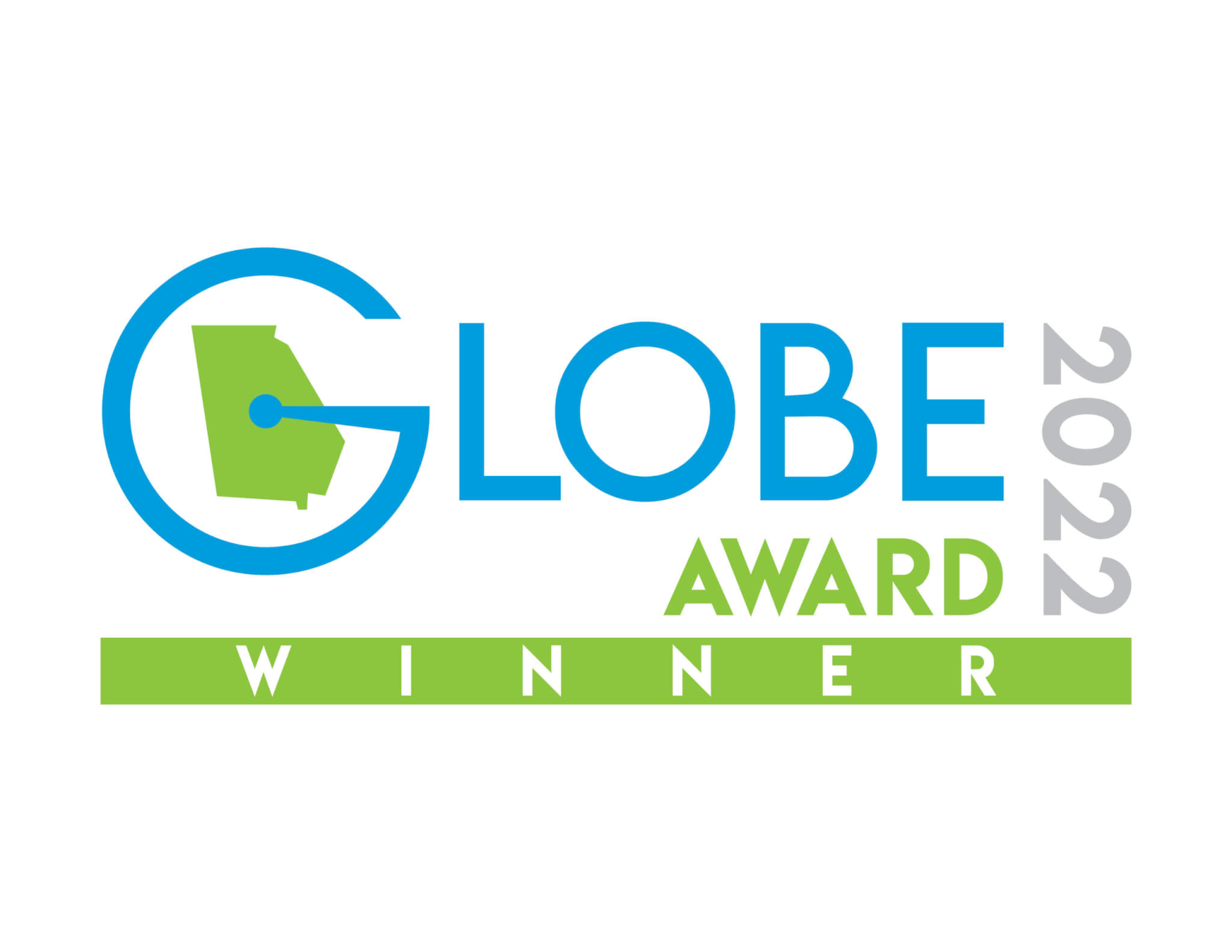 2022 Globe Aware Winner badge